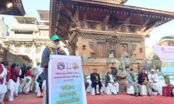 योगले शरीर र दिमागलाई सन्तुलित बनाउँछ : प्रथम राष्ट्रपति