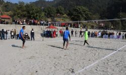 सुकुटेमा ‘बिच भलिबल’ प्रतियोगिता