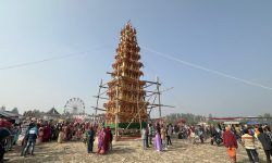 सर्लाहीको मुस्लिम धर्माबलम्बीले बनाएको दाहा (ताजिया)