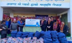 नेपाल एसबिआई बैंकद्धारा दोलखामा सामाजिक उत्तरदायित्व कार्यक्रम सञ्चालन