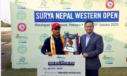 निरजले जिते सूर्य नेपाल वेस्टर्न ओपनको उपाधि
