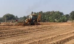 पथरीशनिश्चरेमा खेल मैदान निर्माण सुरु