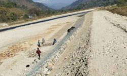 नदीले कटान गरेका स्थानमा तटबन्धन निर्माण