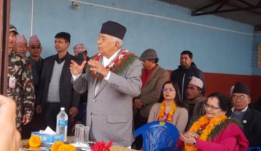 जनतालाई सुखी र खुसी बनाउन तीन तहकै सरकारले काम गरिरहेका छन् : राष्ट्रपति पौडेल