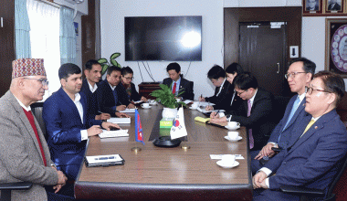 कोरिया सरकारका परराष्ट्रमन्त्रीका विशेष दूतद्वारा उच्चस्तरीय भेटवार्ता