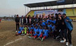 बागमती प्रदेश लिग फुटबलको उपाधि काठमाडौंलाई