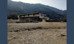 आँधीखोला पुल : सातवर्षमा तेस्रोपटक म्याद थप गर्दा पनि सम्पन्न भएन