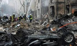 किएभमा गरिएको रूसी आक्रमणका कारण ४ जनाको मृत्यु