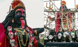 ‘बलिदान’ को छायांकनको लागि कालीमाताको भव्य मूर्ति तयार, उत्कृष्ट प्रविधिको प्रयोगमा खिचिँद