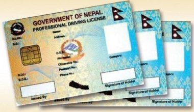 परासीबाट चार चारपाङ्ग्रे सवारी चालक अनुमतिपत्र वितरण