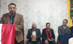 निर्वाचनमा उपलब्धिपत्र लिएर जनतामाझ जानुपर्छ : महामन्त्री थापा