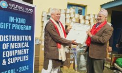 सिरहाका तीन अस्पतालाई स्वास्थ्य उपकरण सहयोग