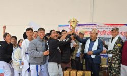 कराते प्रतियोगितामा चौतारा साँगाचोकगढी पहिलो