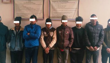 लागुऔषधसहित १०जना पक्राउ