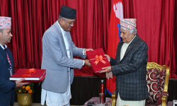 राष्ट्रपतिसमक्ष महान्यायाधिवक्ताको वार्षिक प्रतिवेदन पेश