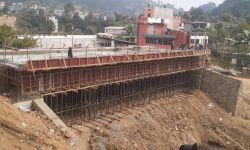 बुल्दी खोलामा पुल निर्माण: नौ महिनामा ७५ प्रतिशत प्रगति