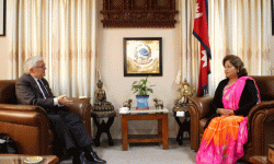 इजरायलका राजदूतलाई परराष्ट्रमन्त्रीले भनिन्- विपिनको रिहाइका लागि पहल गरिदिनू