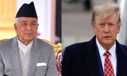 राष्ट्रपति पौडेलले दिए अमेरिकी राष्ट्रपति ट्रम्पलाई बधाई