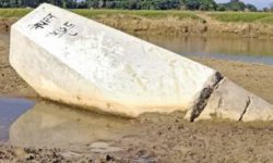 नेपाल-भारत सीमास्तम्भको मर्मत सुरु