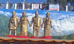 फुङलिङको तोक्मेमा धाननाचस्तम्भ निर्माण