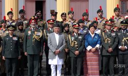 राष्ट्रपति पौडेलसँग भारत, भूटान र माल्दिभ्सका एनसिसी प्रतिनिधिको शिष्टाचार भेट