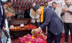 मुलुकमै केही गर्नुपर्छ भन्ने भाष्यलाई बलियो गरी स्थापित गर्नु आवश्यक छ : अध्यक्ष दाहाल