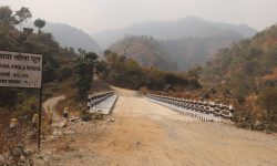 भोजपुरको कावाखोलामा पक्की पुल निर्माण