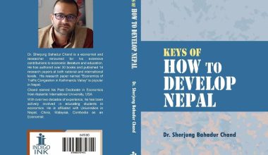 डा चन्दको पुस्तक ‘किज अफ हाउ टु डेभलप नेपाल’ सार्वजनिक