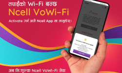 एनसेलले सुरू गऱ्यो भोवाईफाई, आइफोनबाट सेवाको सुरुवात