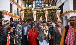 राष्ट्रपतिद्वारा महाशिवरात्रिको अवसरमा पशुपतिनाथको दर्शन एवं पूजाआराधना