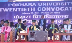 पोखरा विश्वविद्यालयबाट सात हजार ८७२ विद्यार्थी दीक्षित