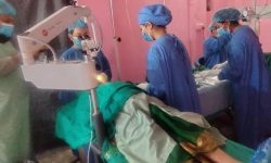 आँखा शिविरमा पहिलो दिन नै ४० जनाको शल्यक्रिया