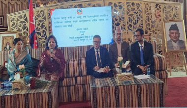 खाडी समन्वय परिषद्स्थित नेपाली नियोगका प्रमुखसँग परराष्ट्रमन्त्रीको छलफल