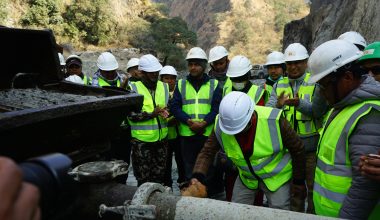 अपर म्याग्दी–१ को बाँध निर्माण सुरु