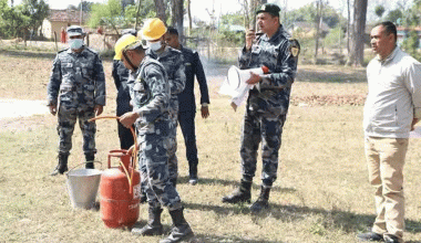 आगलागीका घटना न्यूनीकरण गर्न शुक्लाफाँटामा सचेतना