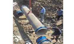 बबरमहलमा फुटेको खानेपानीको पाइप मर्मत सम्पन्न