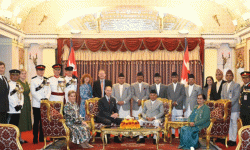 राष्ट्रपति पौडेलसँग बेलायती अधिराजकुमारको भेटवार्ता