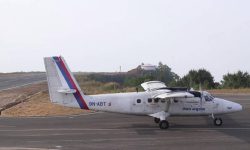 सानो जहाज बिग्रिएपछि रेसुङ्गा विमानस्थलमा उडान बन्द