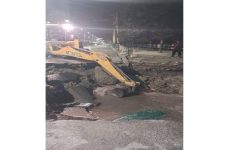 बबरमहलमा फुटेको खानेपानीको पाइप मर्मत थालियो