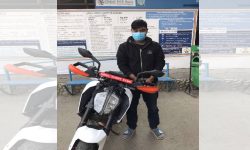 भन्सार छली ल्याईएको मोटरसाइकल सहित एकजना ट्राफिक प्रहरीको नियन्त्रणमा
