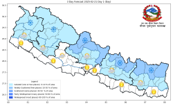 Weather likely to remain fair across the country