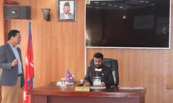 खानेपानी मन्त्री यादवको नयाँ कार्यकक्ष सञ्चालन