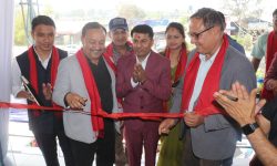 कजारियाको नयाँ सोरुम विकास चोक भरतपुरमा उद्घाटन