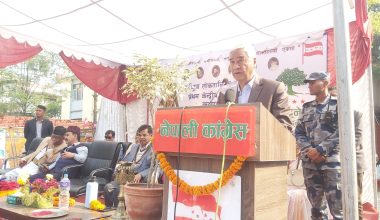 कांग्रेस अपाङ्गता भएका व्यक्तिको मानव अधिकारप्रति संवेदनशील छ : सभापति देउवा