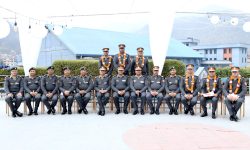 सशस्त्र प्रहरी महानिरीक्षक राजु अर्यालबाट दज्र्यानी चिन्ह प्रदान