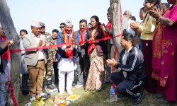 ऊर्जामन्त्री खड्काद्वारा शङ्करपुर ताल सिँचाइ आयोजनाको शुभारम्भ