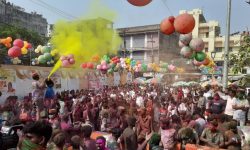 पर्साको बालसुधार गृहमा होली मनाइयो