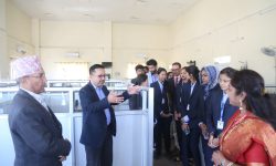 छत्रपति शिवाजी महाराज विश्वविद्यालयका विद्यार्थीद्वारा राससको अवलोकन