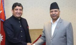 उपराष्ट्रपति यादवसँग पाकिस्तानी राजदूतको शिष्टाचार भेट