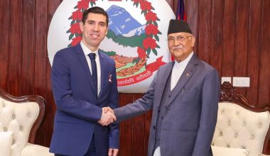प्रधानमन्त्री ओली र माल्दोभाका उपप्रधानमन्त्रीबीच भेटवार्ता